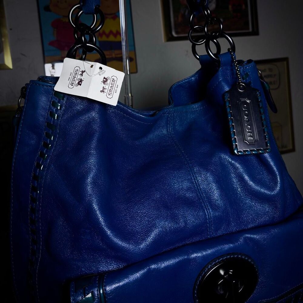 *NWT* 2010 Coach Devin XL Expandable Leather Hobo Bag (#15995) - Picture 3 of 8